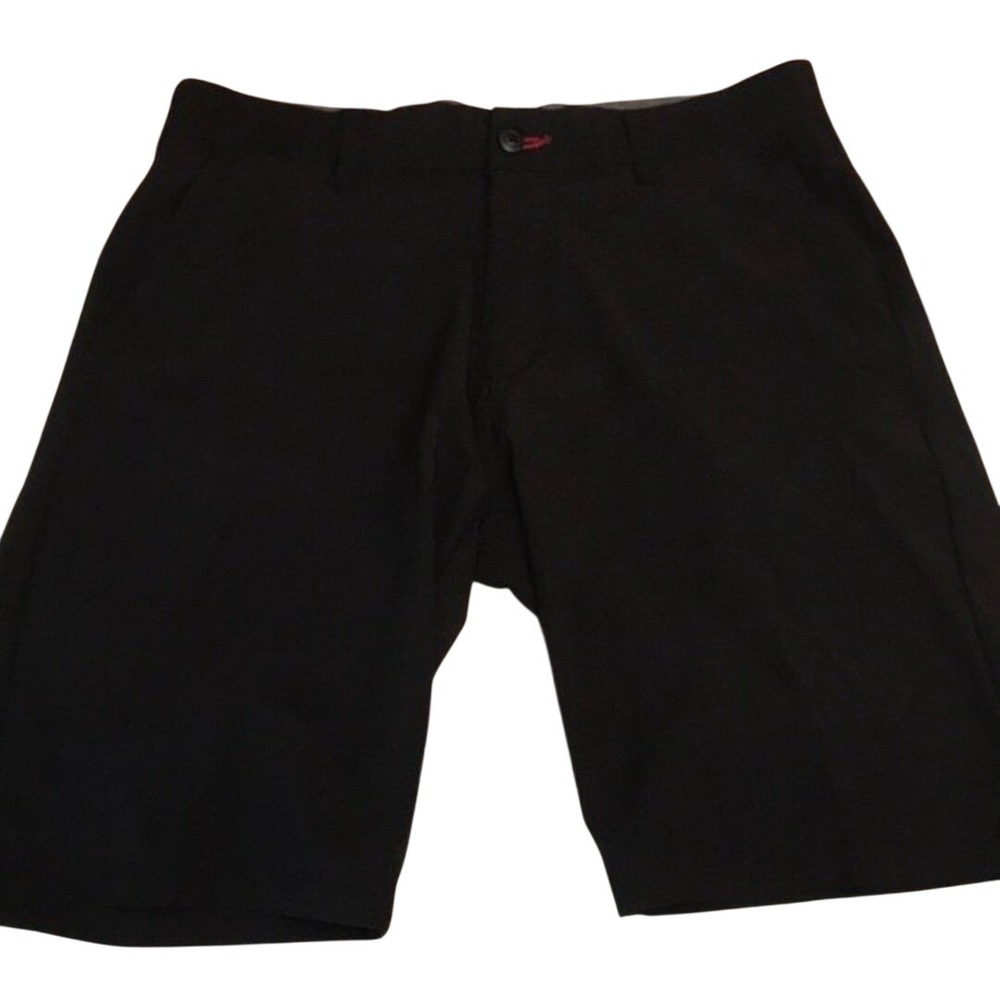 Split Men's Hybrid Performance Walk Shorts Jet Black 32